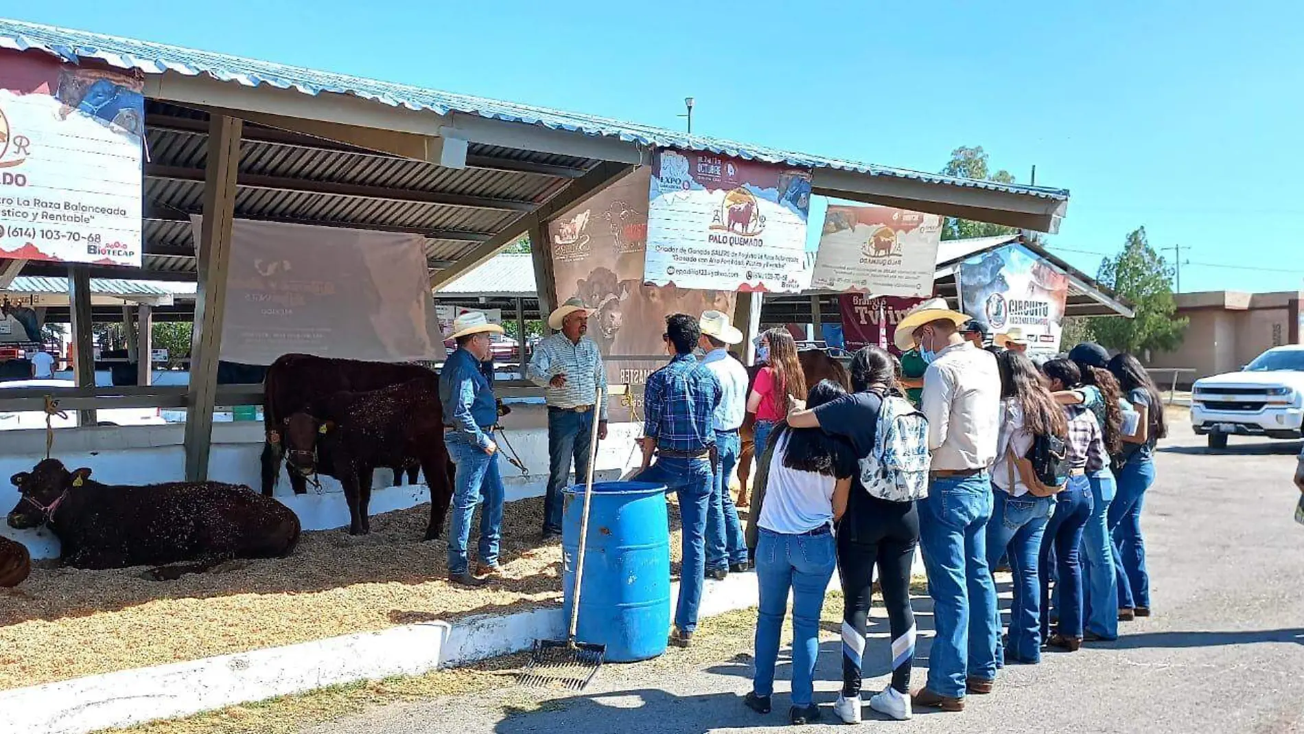 zootecnistas en la expogan